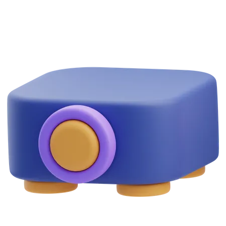 Projetor  3D Icon