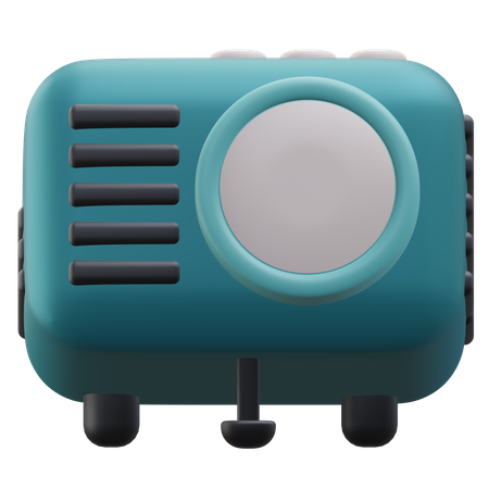 Projetor  3D Icon