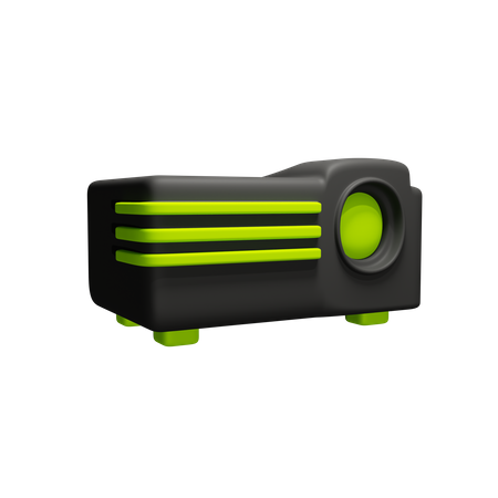 Projetor de cinema  3D Icon