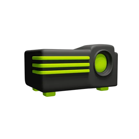 Projetor de cinema  3D Icon