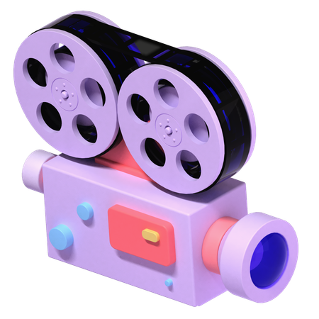 Projetor de filme  3D Icon