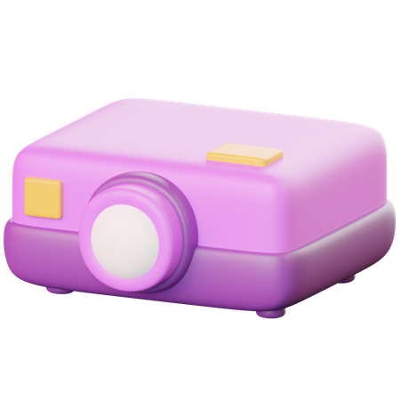 Projector LCD  3D Icon