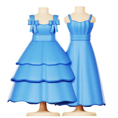 Prom Dress  3D Icon