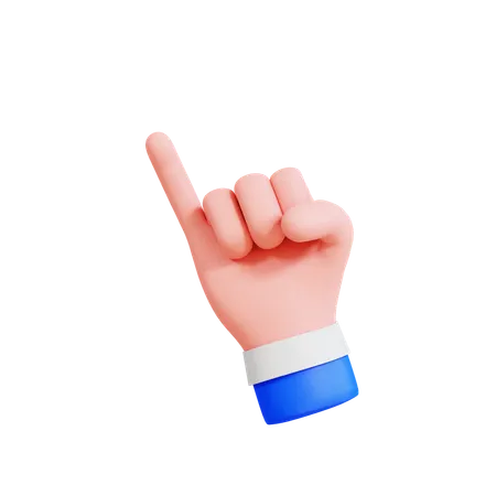 Promise Gesture  3D Icon