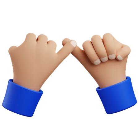 152 Promise Hand Gesture 3D Illustrations - Free in PNG, BLEND, glTF -  IconScout