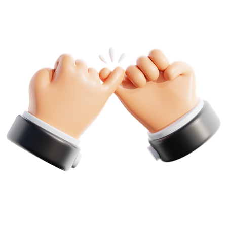 Promise Hands  3D Icon