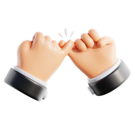 Promise Hands  3D Icon