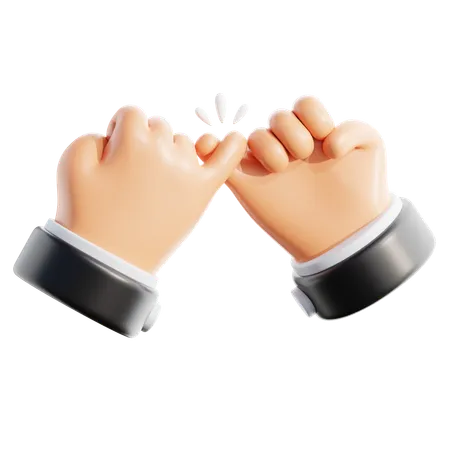 Promise Hands  3D Icon