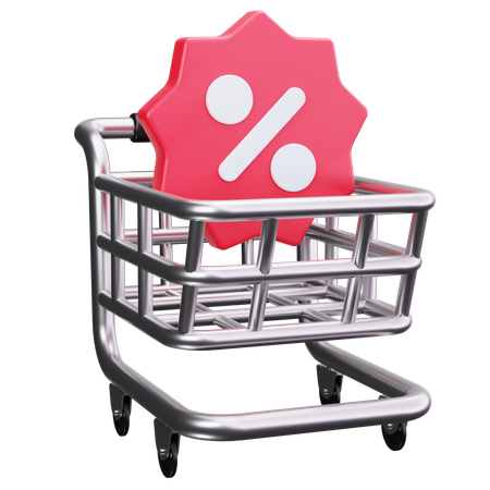 Promo Cart  3D Icon