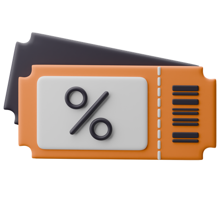 Promo Code  3D Icon