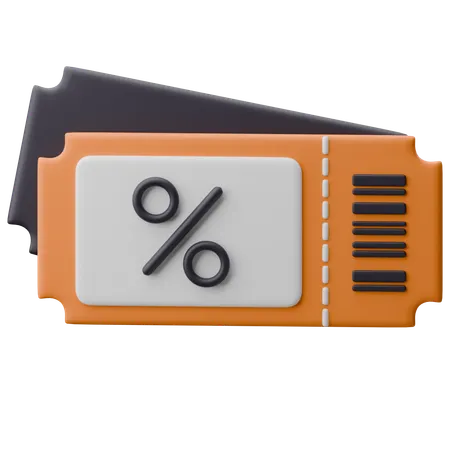 Promo Code  3D Icon