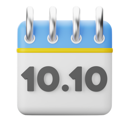 Promo Day10.10  3D Icon