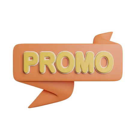 Promo Sticker  3D Icon