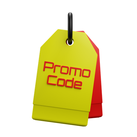 Promo tag  3D Icon