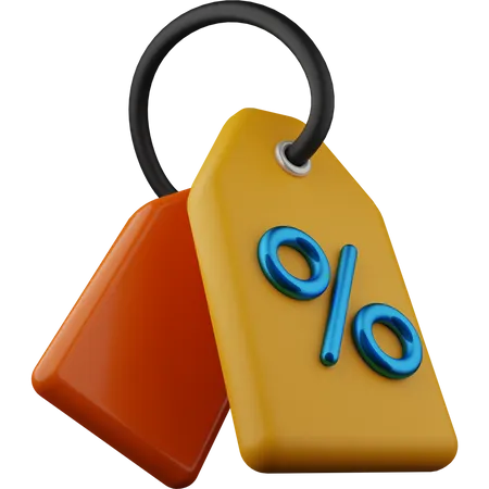 Promo Tag  3D Icon