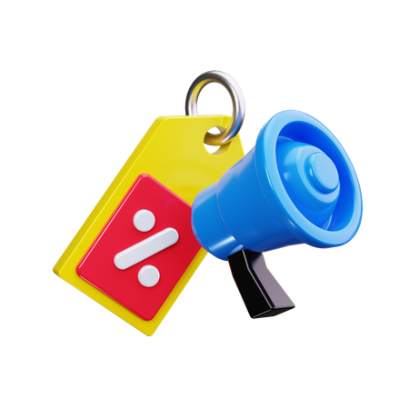 Promoção  3D Icon