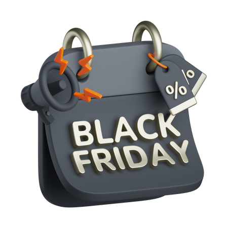 Promoção Black Friday  3D Icon