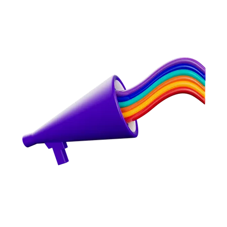 Promoção da comunidade LGBTQ  3D Icon