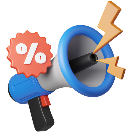 Promoción  3D Icon