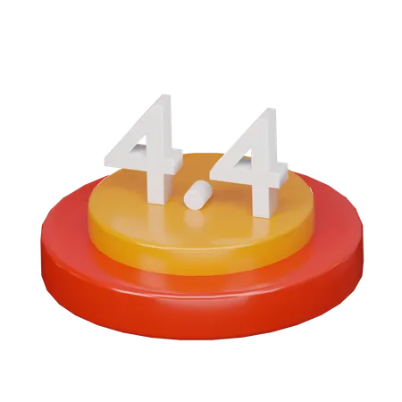 Promoción 4.4  3D Icon