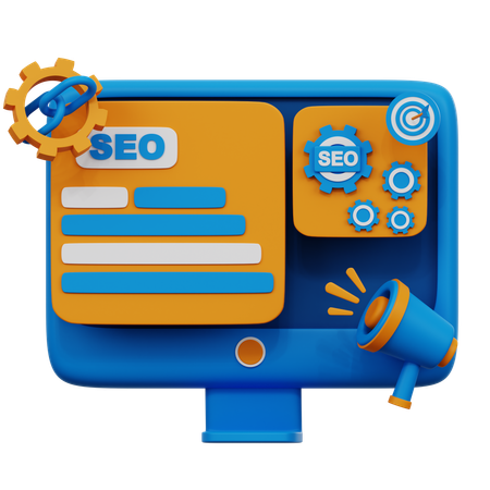 Promoción SEO  3D Icon