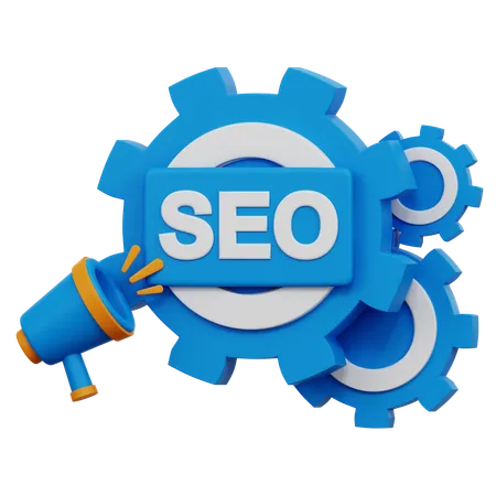 Promoción SEO  3D Icon