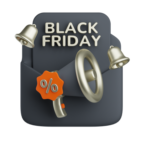 Promoción del Viernes Negro  3D Icon