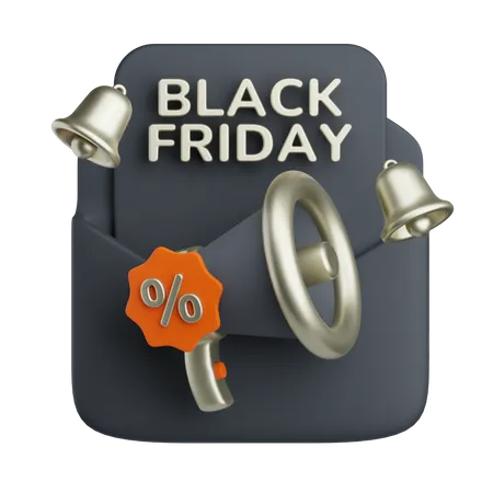 Promoción del Viernes Negro  3D Icon