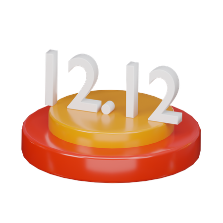 Promotion 12.12  3D Icon