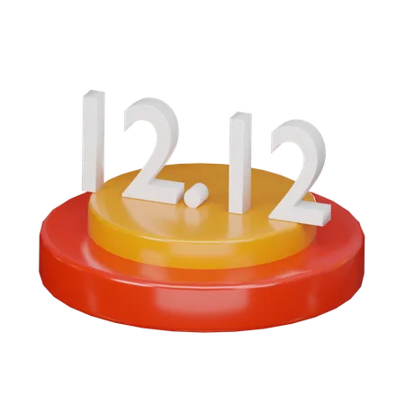 Promotion 12.12  3D Icon