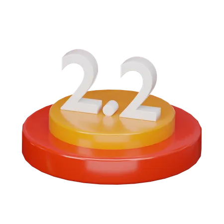 Promotion 2.2  3D Icon