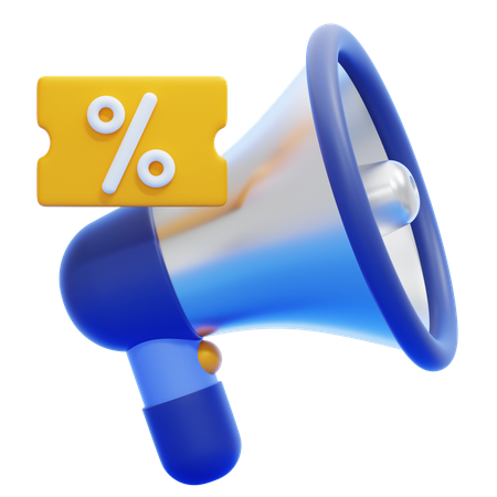 Promotion  3D Icon