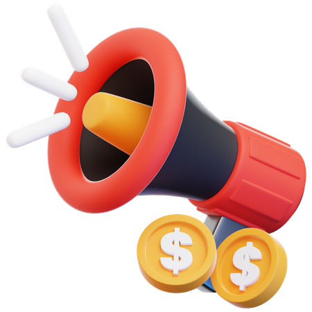 Promotion  3D Icon