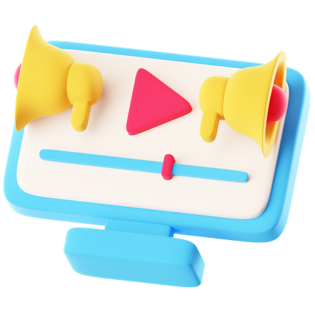 Promotion  3D Icon