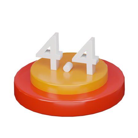 Promotion 4.4  3D Icon