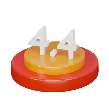 Promotion 4.4  3D Icon