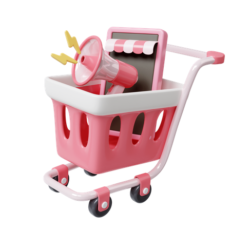 Promotion d'achats  3D Icon