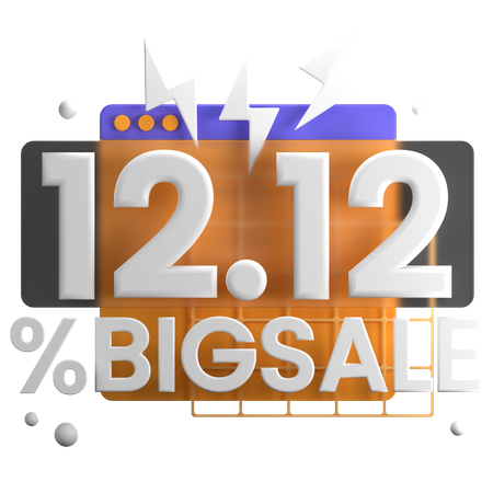 Promotion de grandes ventes  3D Icon