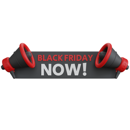 Promotion du vendredi noir  3D Icon