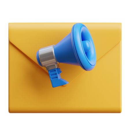 Promotion Email  3D Icon