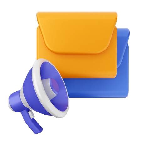 Promotion Email Message  3D Icon