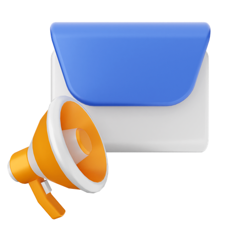 Promotion Email Message  3D Icon