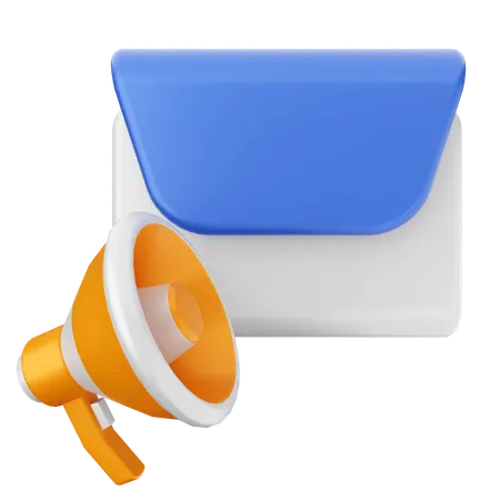 Promotion Email Message  3D Icon