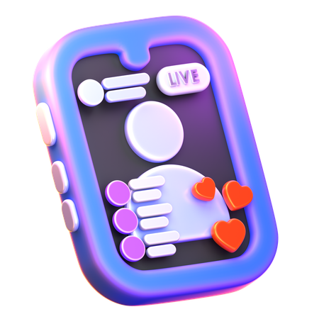 Promotion en direct  3D Icon