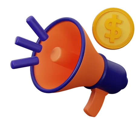 Promotion financière  3D Icon