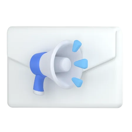 Promotional Emails 3D Icon