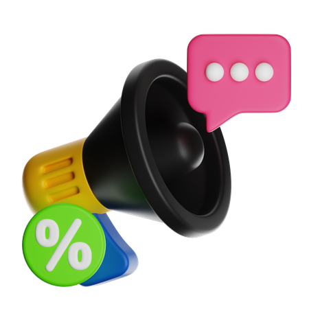 Promotion Strategy  3D Icon