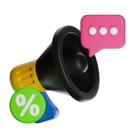 Promotion Strategy  3D Icon