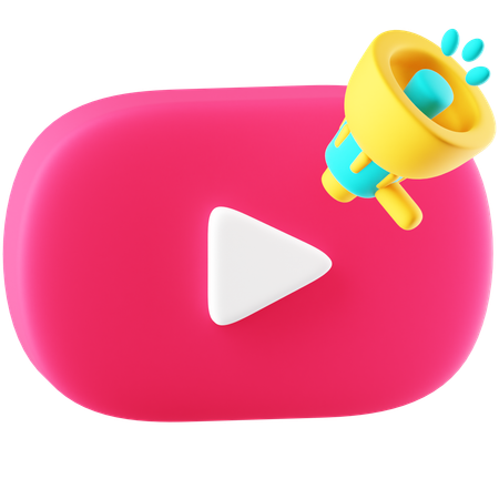 Promotion Video  3D Icon