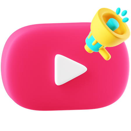 Promotion Video  3D Icon